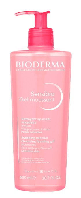 Bioderma Sensibio Gel Moussant Łagodzący żel oczyszczający do twarzy