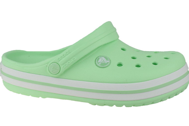 Crocs Crocband Clog K 204537-3TI, dla dzieci, klapki, Zielony