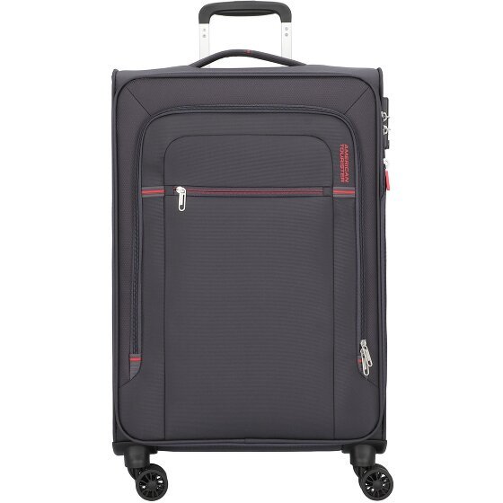 American Tourister Crosstrack Wózek 4-kołowy 67 cm grey/red