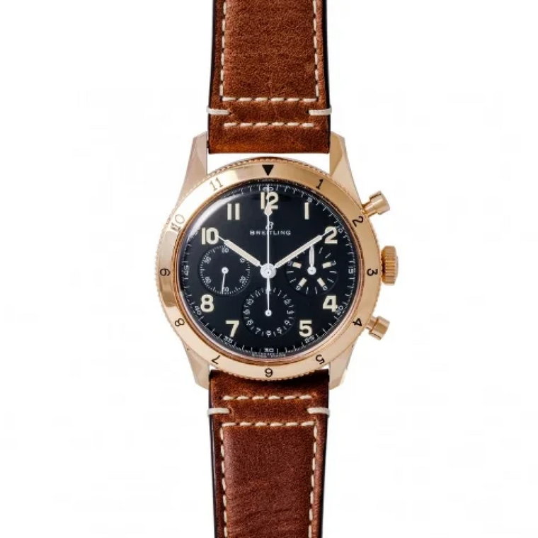 Pre-owned Leather watches Breitling Pre-owned