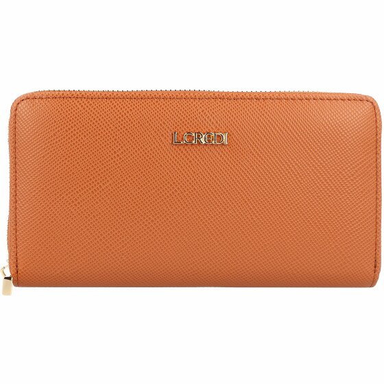 L.Credi Ebba Wallet RFID 20 cm cognac