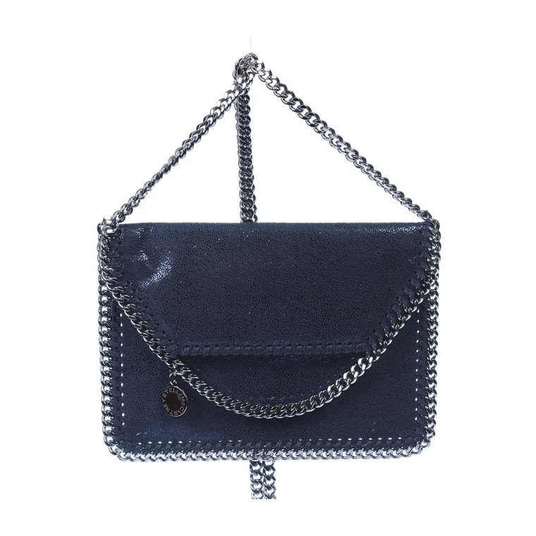 Niebieska Mini Falabella Torba na Ramię Stella McCartney