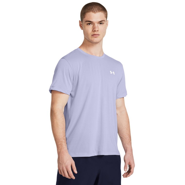 Męska koszulka do biegania Under Armour UA Steaker Tee - fioletowa