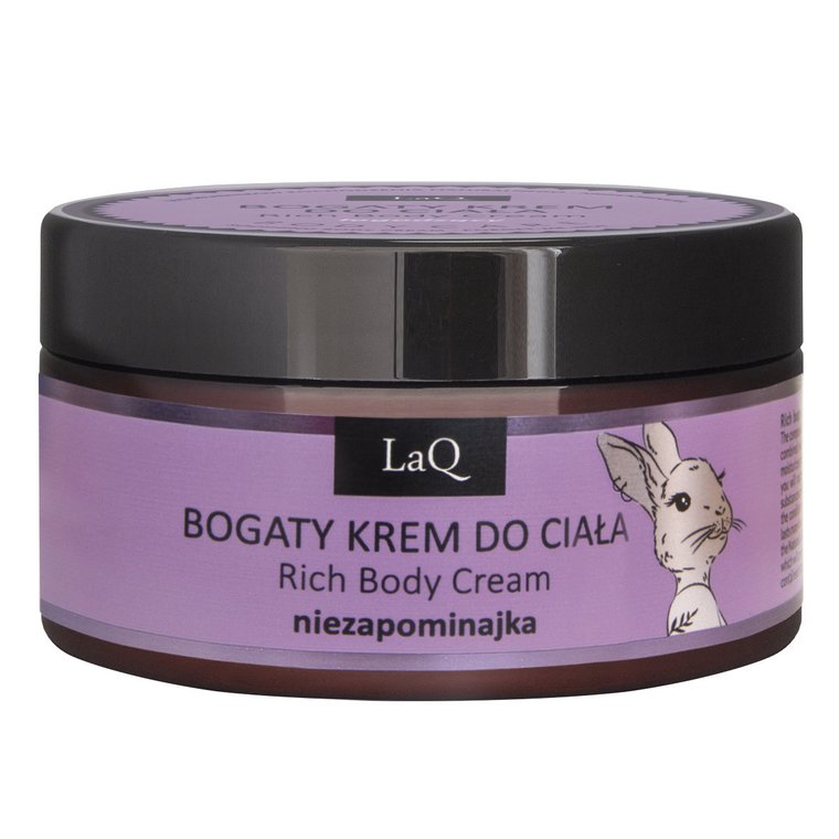 LaQ Króliczka Niezapominajka Bogaty krem do ciała 200ml