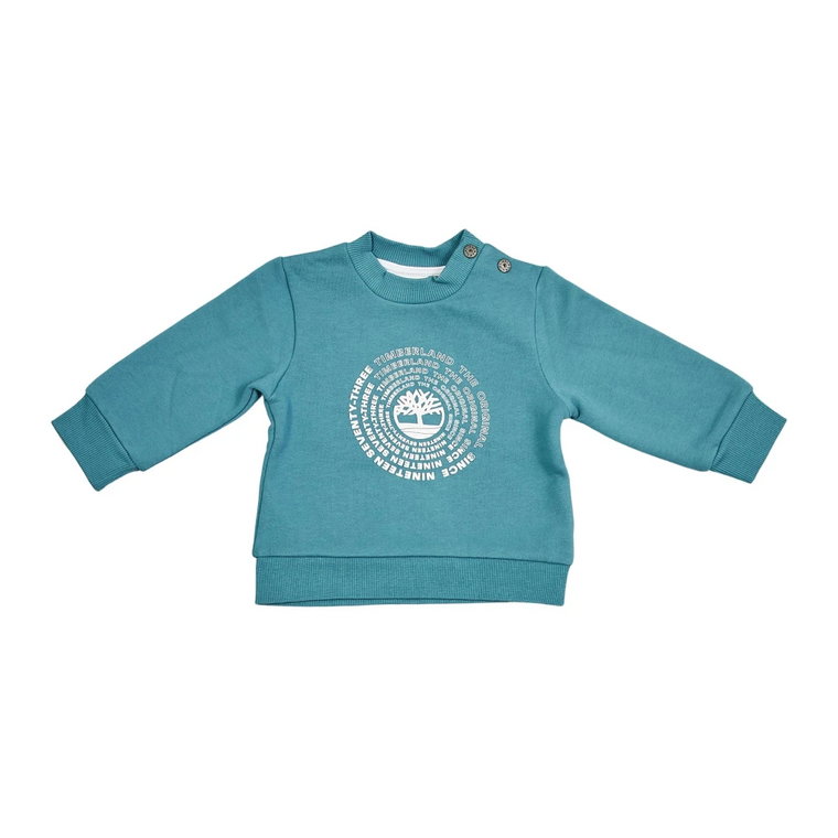 Niebieskie Swetry dla Dzieci Timberland
