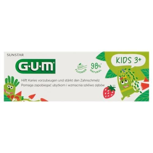 Sunstar GUM Kids Monster 3+ Pasta do zębów - 50 ml