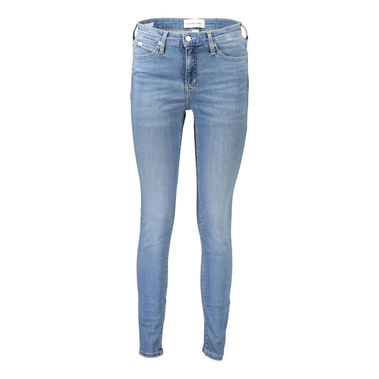 Jasnoniebieskie Skinny Jeans dla Kobiet Calvin Klein