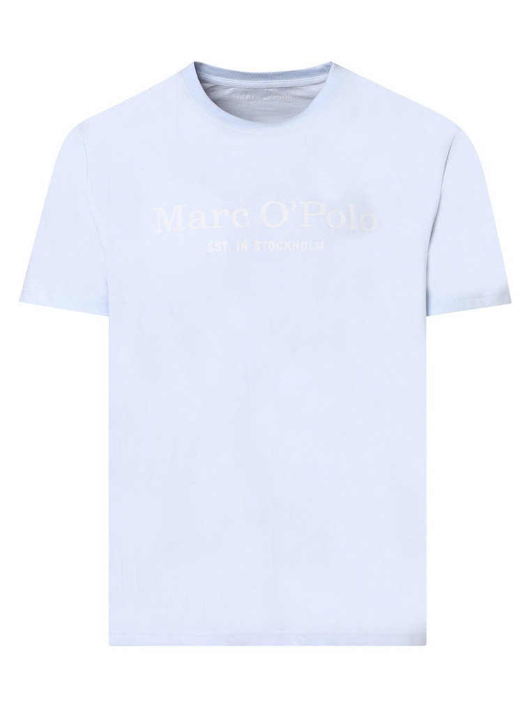 Marc O'Polo - T-shirt męski, niebieski