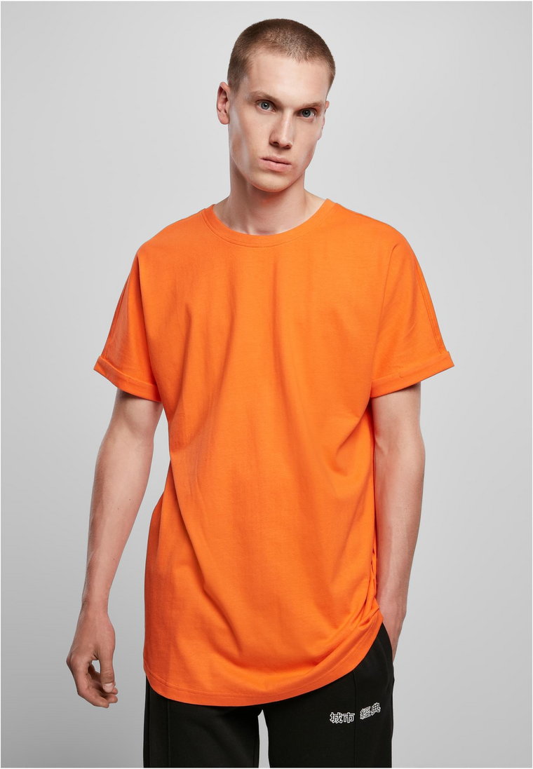 Koszulka T Shirt Męska Basic Pomarańczowa Urban Classics TB1561