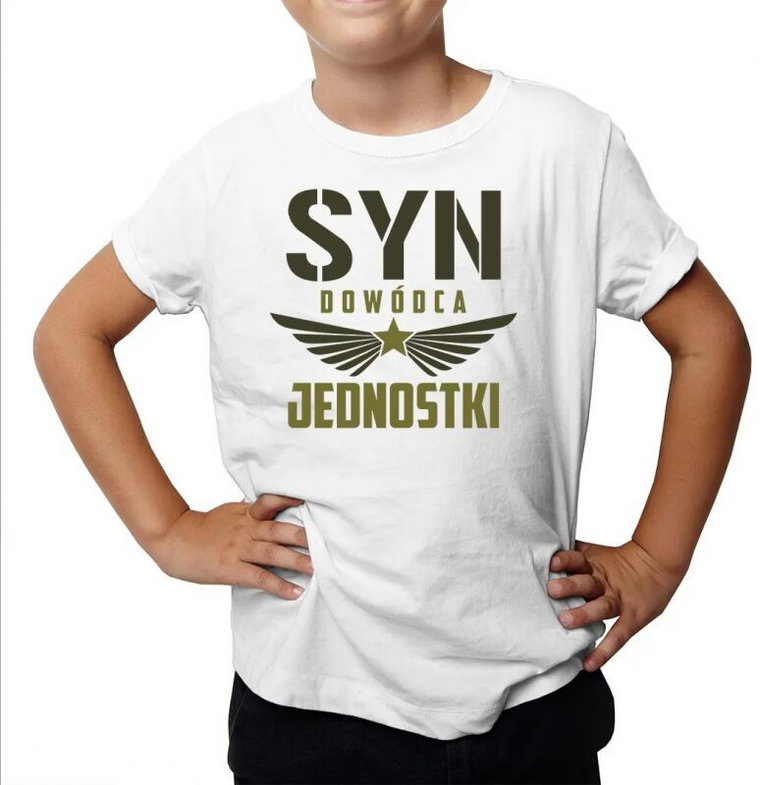 Syn Dowódca Jednostki - koszulka dziecięca z nadrukiem