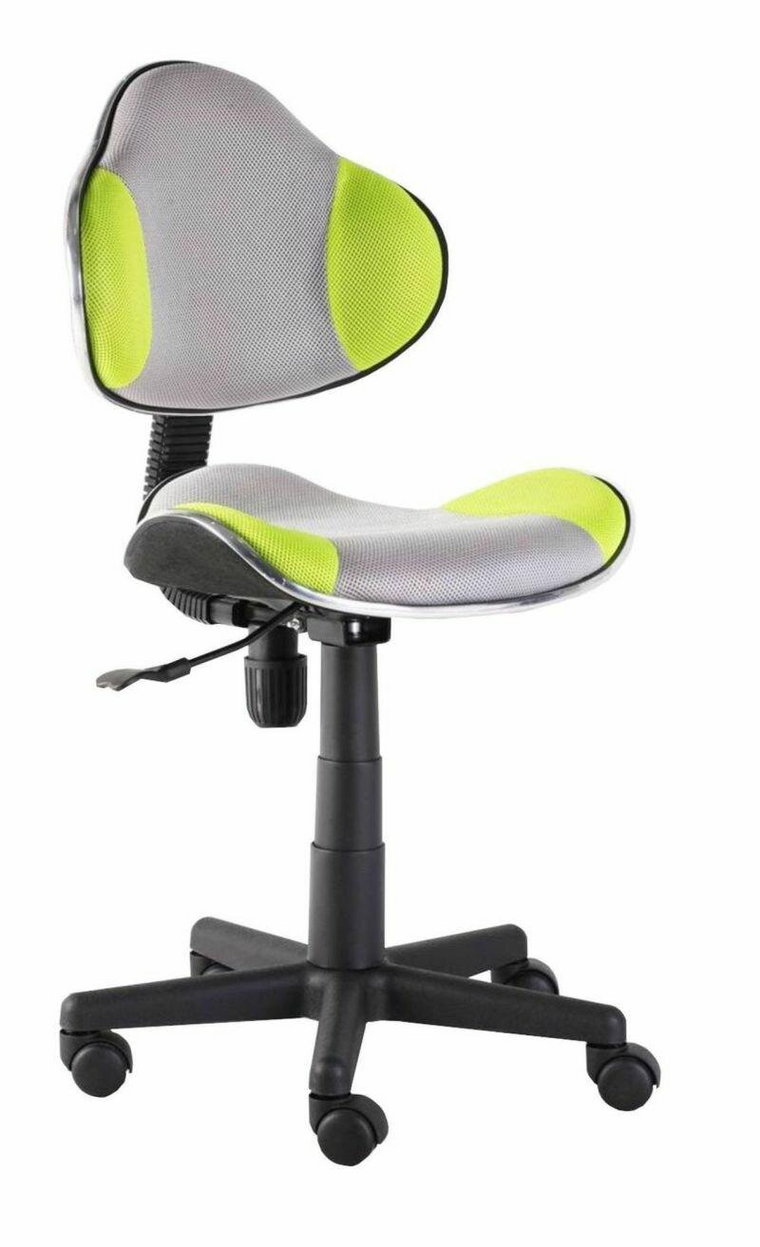 Krzesło obrotowe Costello szary/zielony