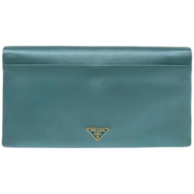 Pre-owned Silk clutches Prada Vintage