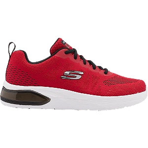 Czerwone sneakersy męskie skechers - Męskie - Kolor: Czerwone - Rozmiar: 41