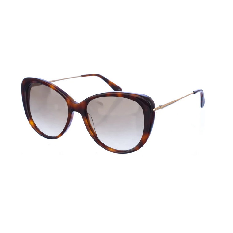 Okrągłe Okulary Przeciwsłoneczne z Metalową Ramką Longchamp