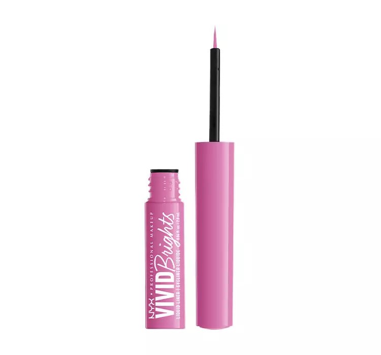 NYX PROFESSIONAL MAKEUP VIVID BRIGHTS EYELINER W PŁYNIE 08 DON'T PINK TWICE 2ML