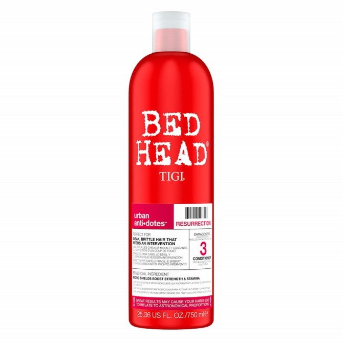 Tigi Bed Head Urban Antidotes Resurrection Conditioner odżywka bardzo mocno odbudowująca włosy 750ml