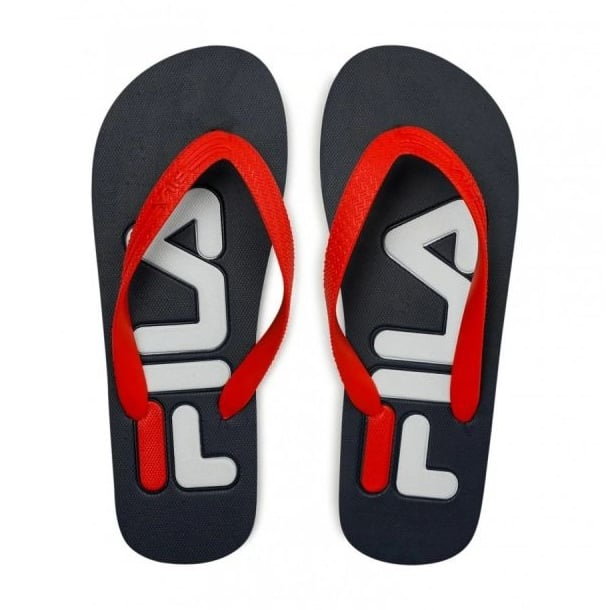 Japonki Fila Troy Slipper M FFM0007.53040 czerwone