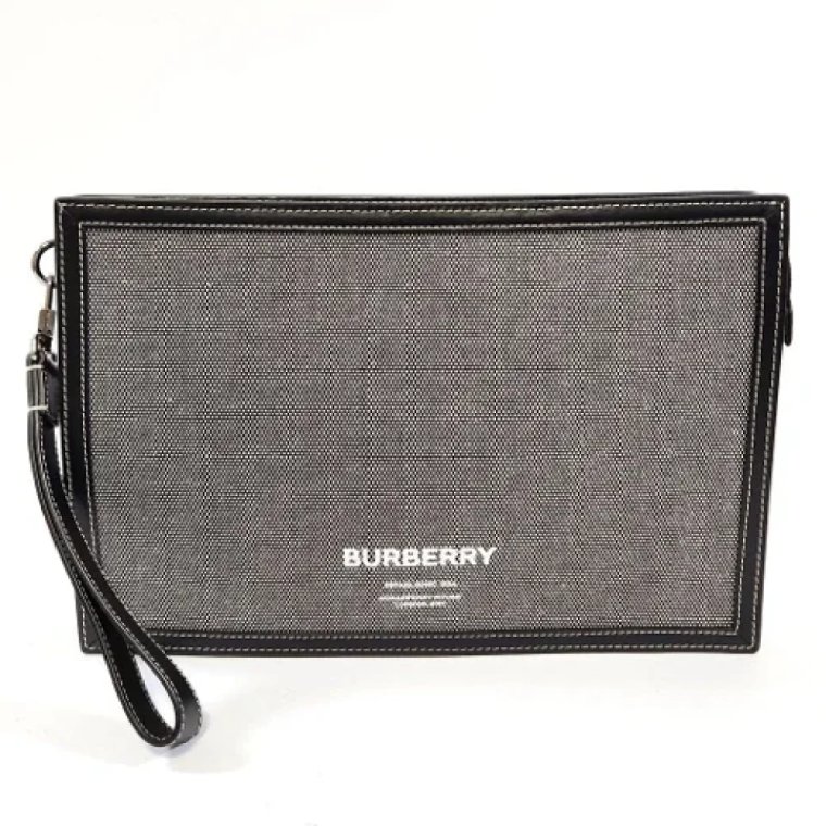 Pre-owned Fabric clutches Burberry Vintage