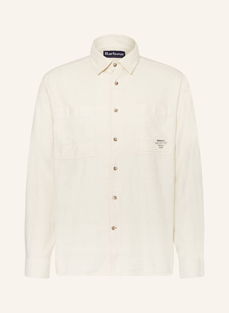 Barbour Koszula Angelo Relaxed Fit weiss