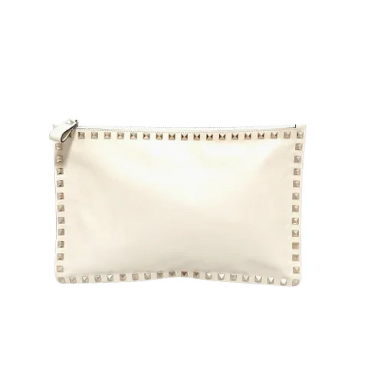 Pre-owned Leather clutches Valentino Vintage