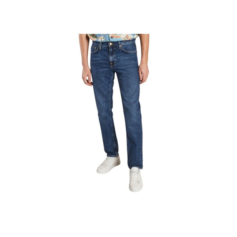 Niebieskie State Gritty Jackson Regular Jeans Nudie Jeans