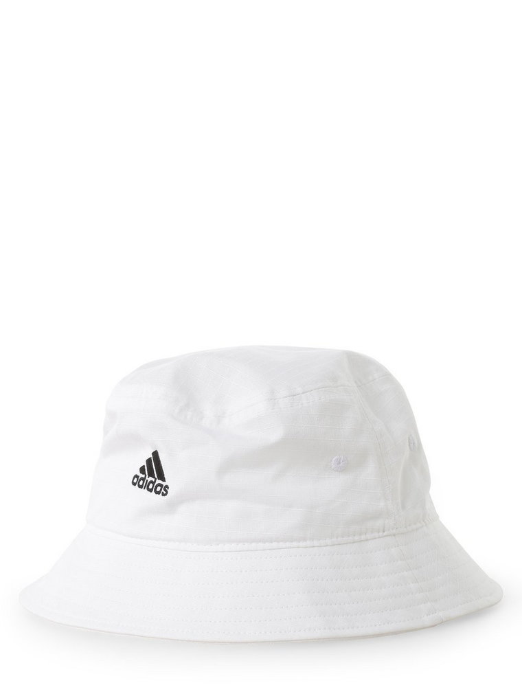 adidas Sportswear - Damski bucket hat, biały