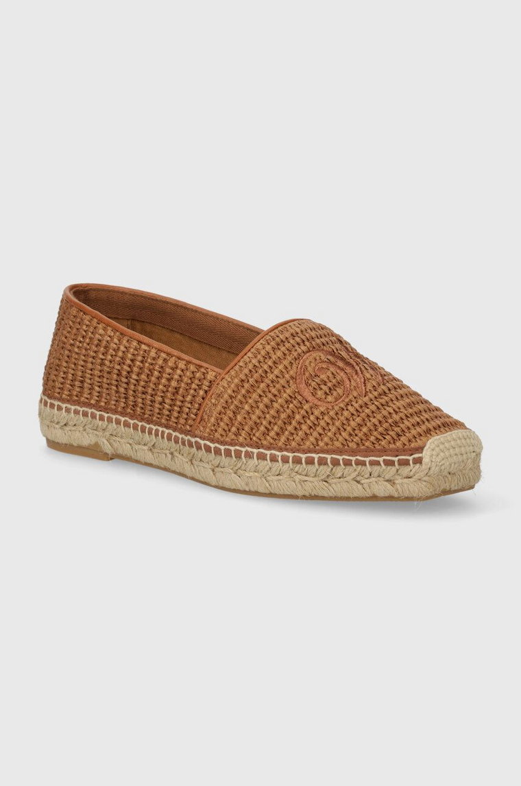 Weekend Max Mara espadryle Sella kolor brązowy 2415521095670