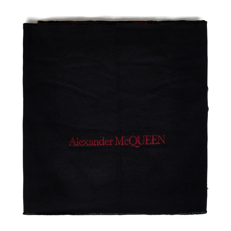 Czarne Szaliki od Alexander McQueen Alexander McQueen