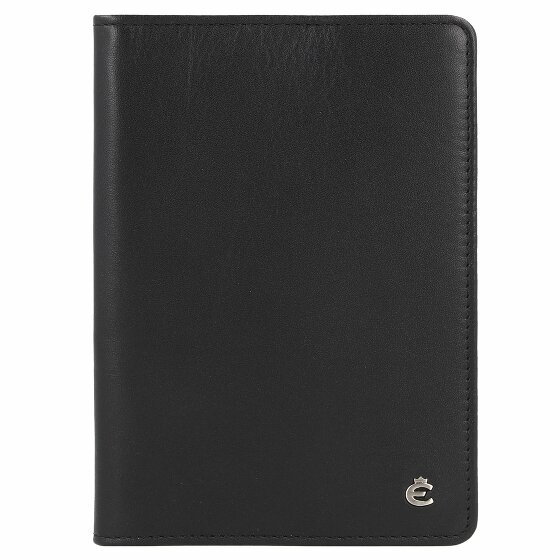Esquire Harry Passport Case RFID Leather 9,5 cm schwarz
