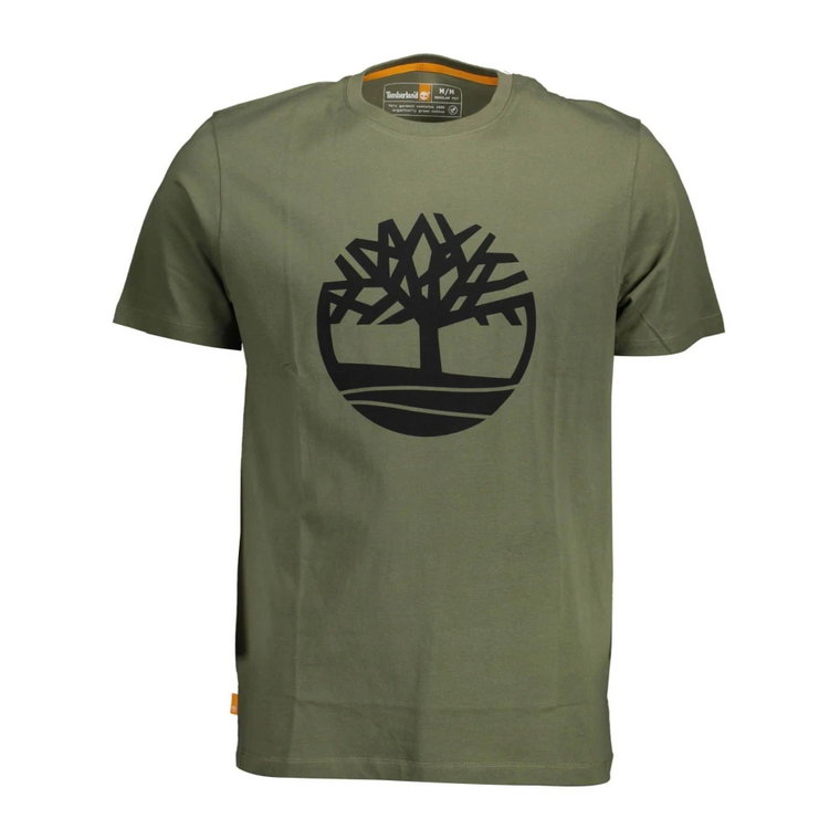 Ikoniczny T-shirt z nadrukiem logo Timberland