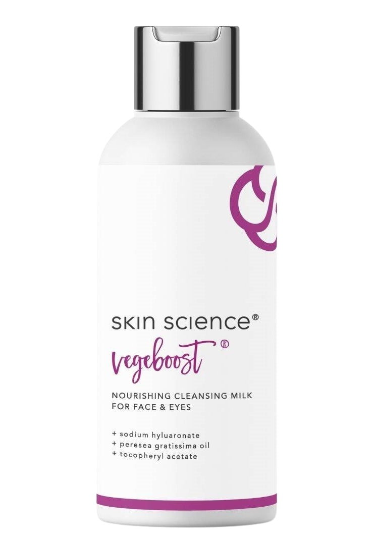 Skin Science Vege Boost - Odżywcze mleczko oczyszczające do twarzy i oczu 150g