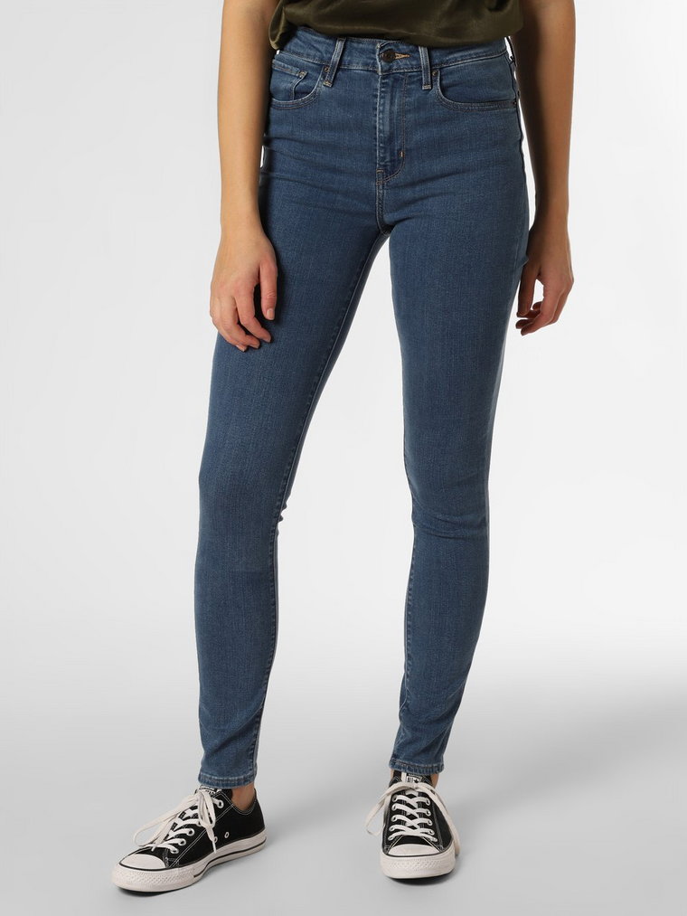 Levi's - Jeansy damskie  721 High-Rise Skinny, niebieski