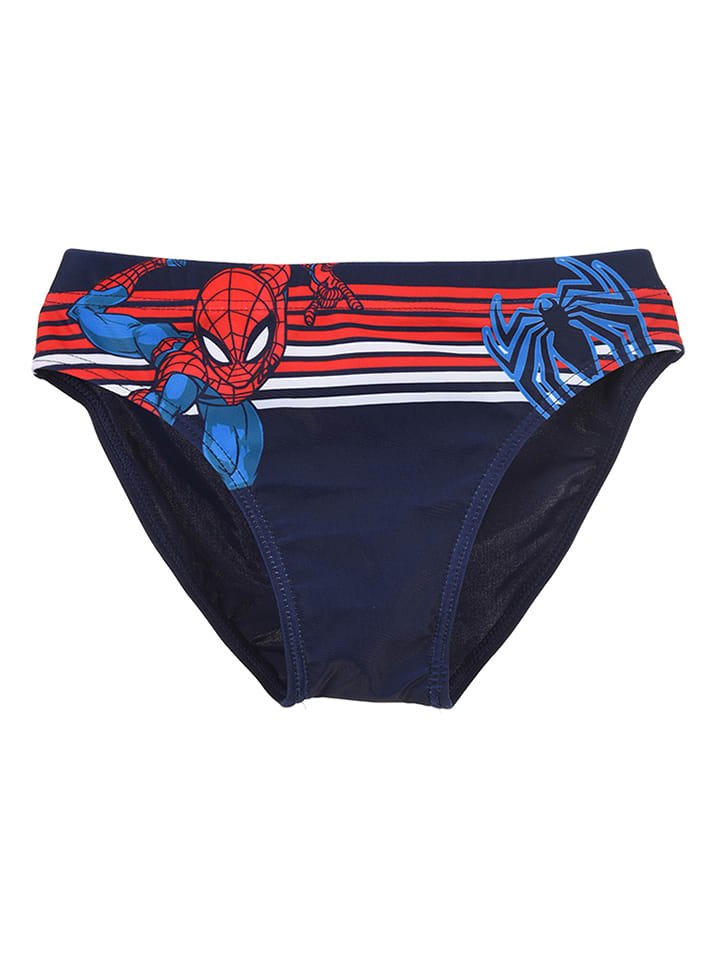 Spiderman Kąpielówki "Spiderman" w kolorze granatowym