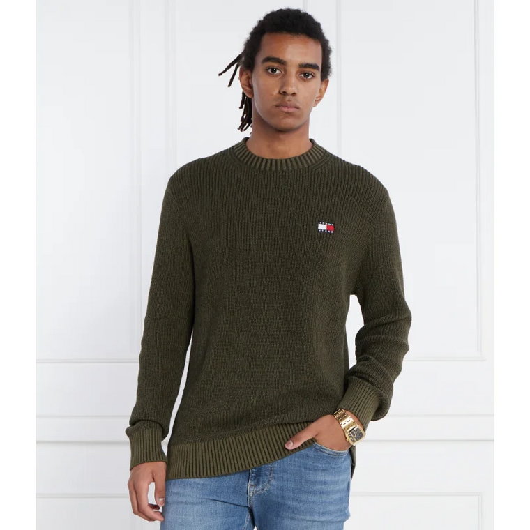 Tommy Jeans Sweter TONAL XS BADGE | Regular Fit