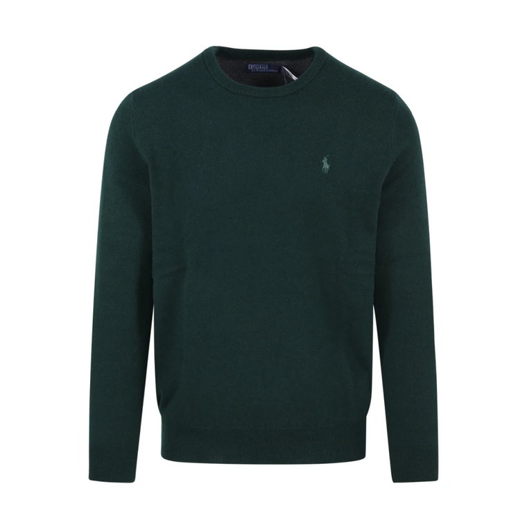 Zielony Sweter z Długim Rękawem Ralph Lauren