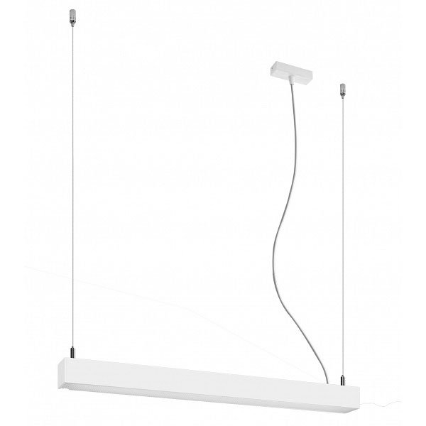 Biała nowoczesna lampa wisząca LED 3000 K - EX615-Pini