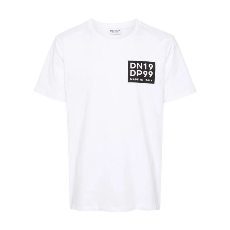 Logo Print Crew Neck T-shirts i Polos Dondup