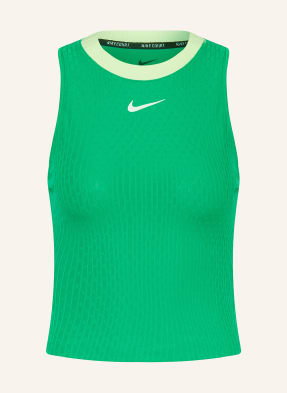 Nike Tank Top Court Dri-Fit Slam gruen