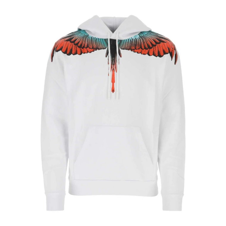 Biała Bawełniana Bluza Marcelo Burlon