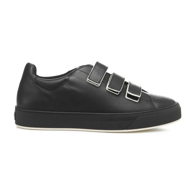 Czarne Skórzane Trampki dla Mężczyzn Copenhagen Shoes
