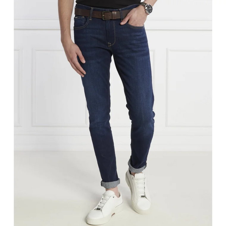 Pepe Jeans London Jeansy FINSBURY | Skinny fit | low waist