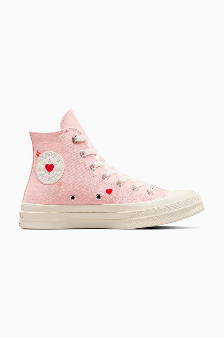 Converse trampki Chuck 70 Y2K Heart kolor różowy A09113C