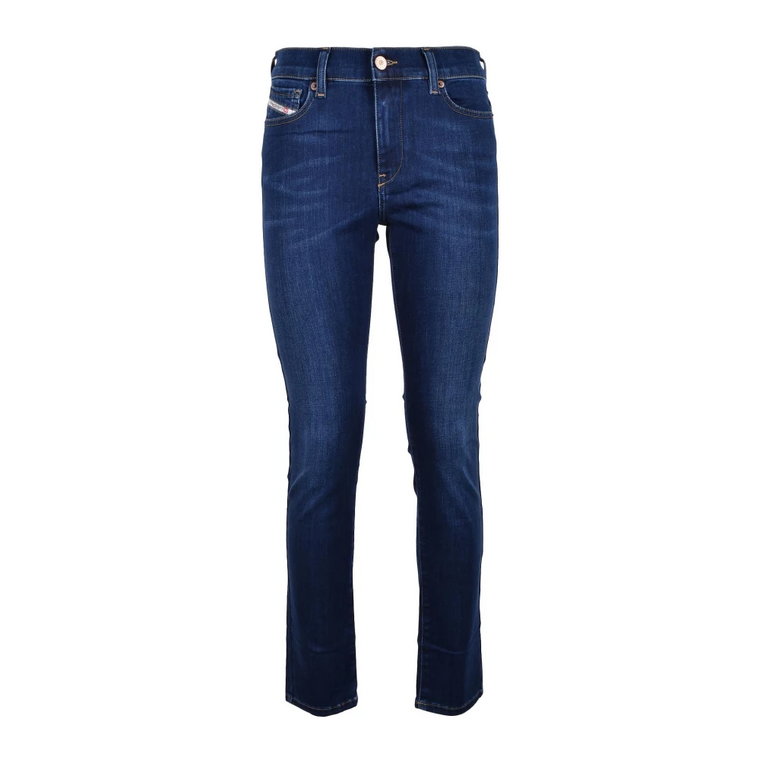 Rockstar Navy Blue Skinny Jeans Diesel