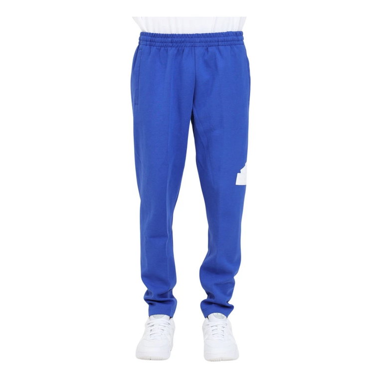 Niebieskie męskie spodnie Performance Adidas