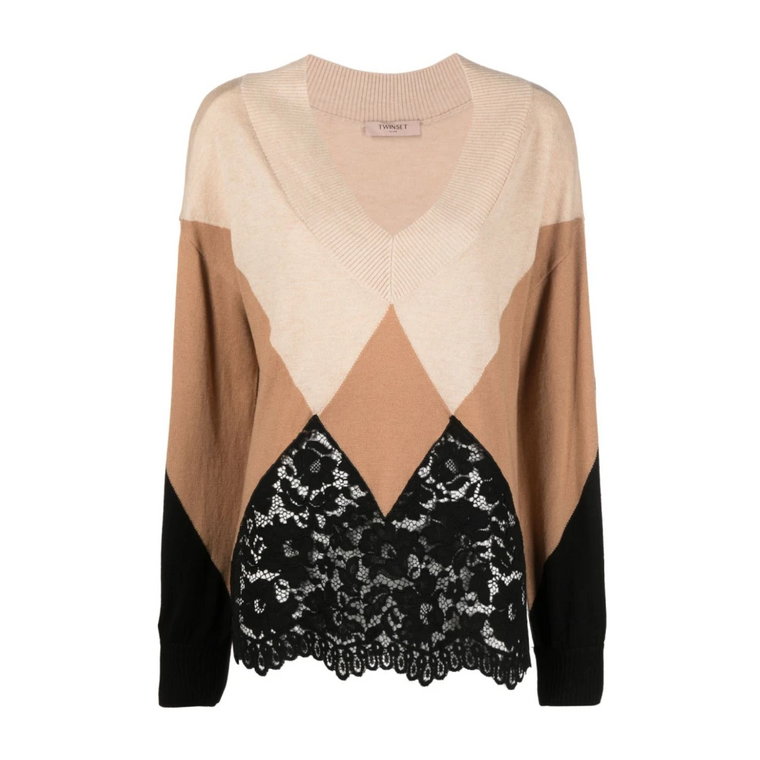 V-neck Knitwear Twinset