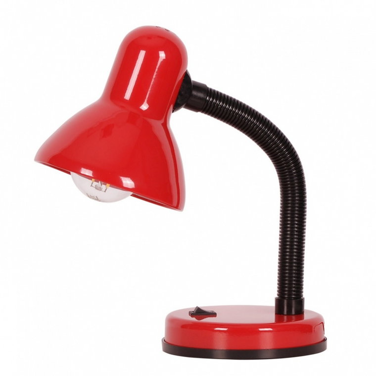 Lampka biurkowa czerwona retro kod: K-MT-203 CZERWONY