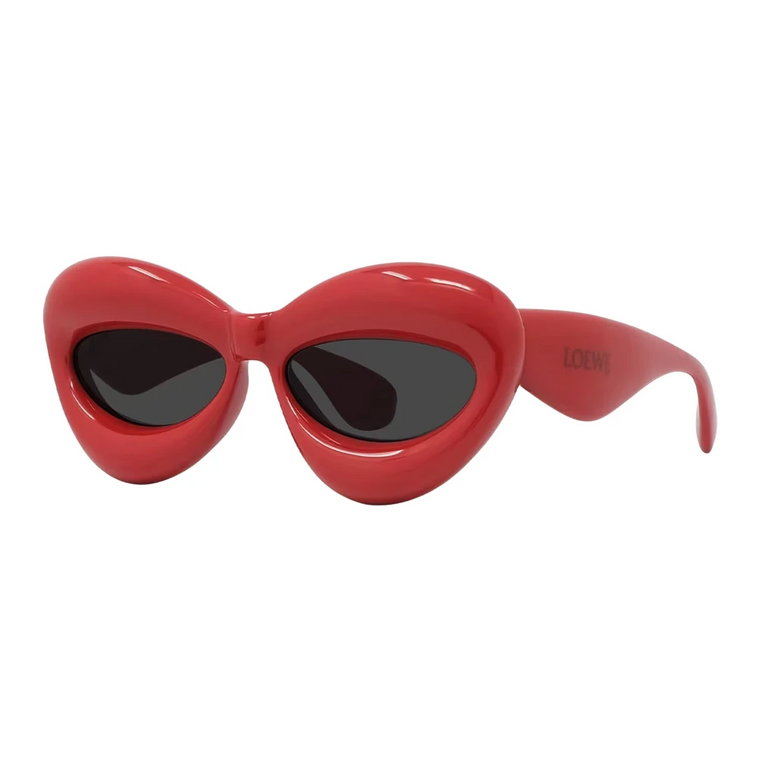 Kolorowe Okulary Przeciwsłoneczne w stylu Cat-Eye Loewe