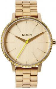 Nixon KENSINGTON ALLGOLDNEONYELLOW kobiety zegarek analogowy