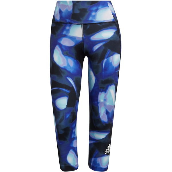 Legginsy damskie FeelBrilliant Aeroready You For You 3/4 Printed Adidas