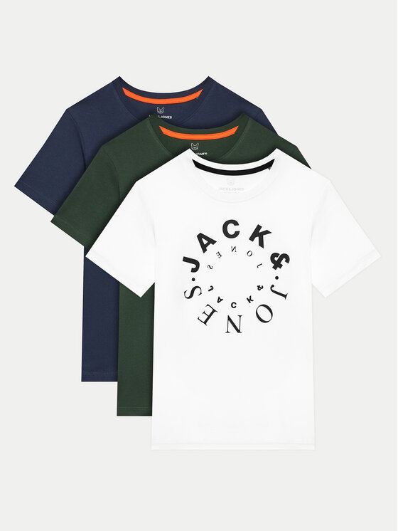 Komplet 3 t-shirtów Jack&Jones Junior